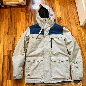 QUICKSILVER- Snowboarding Jacket- Mens Small
